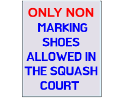 non marking shoes