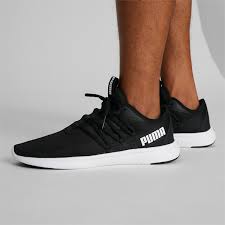 puma black shoes