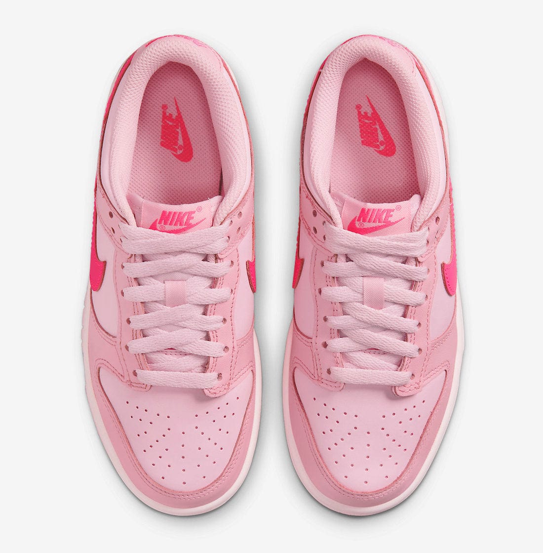 pink nike shoes