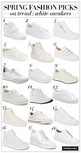white sneakers
