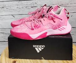 pink basketball shoes