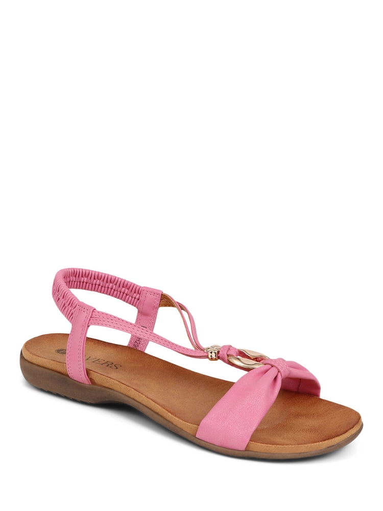 pink sandals