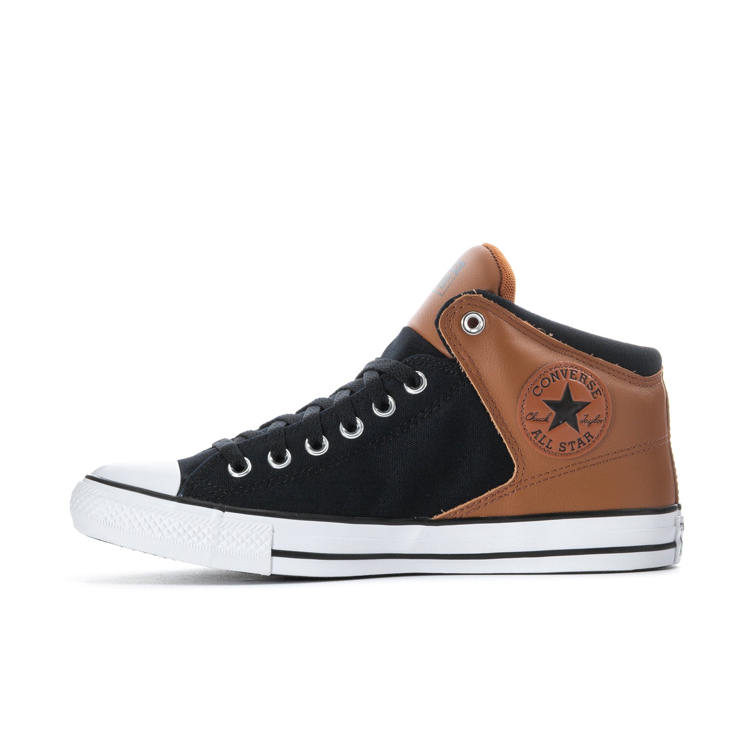 black converse high tops