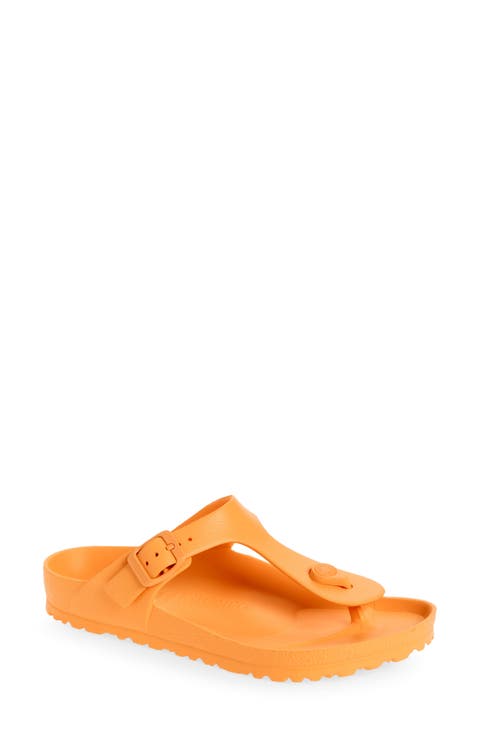 orange sandals